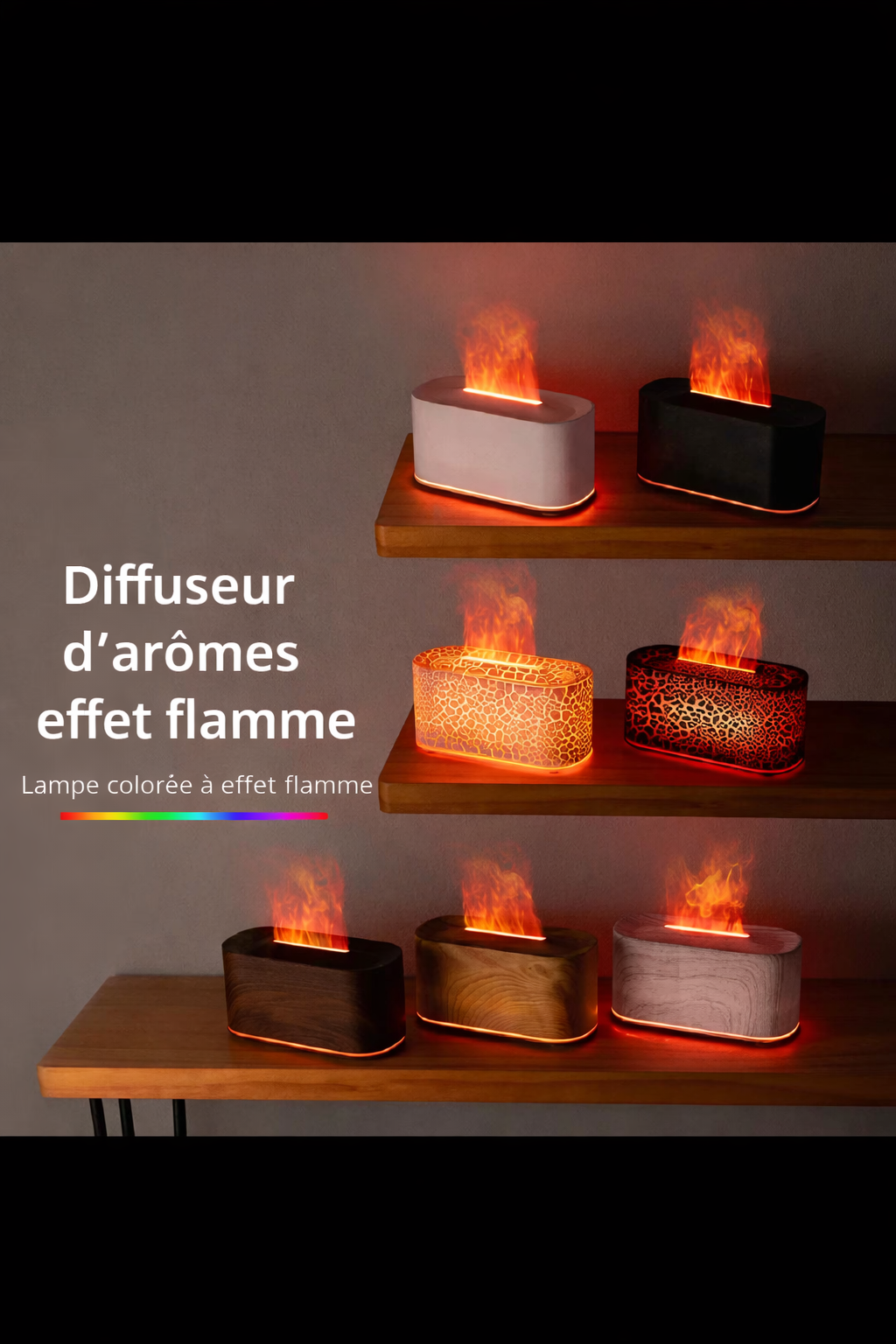Diffuseur Flamme LED