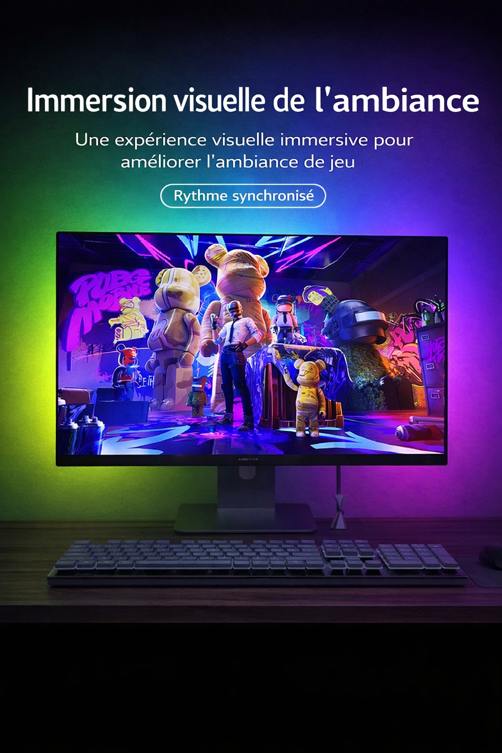 LED RGB Sync pour Écran PC