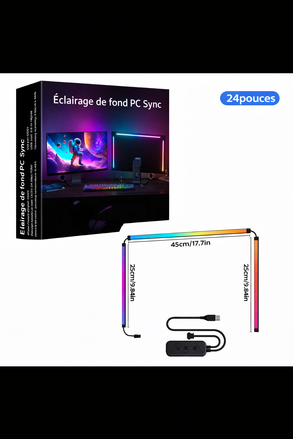 LED RGB Sync pour Écran PC