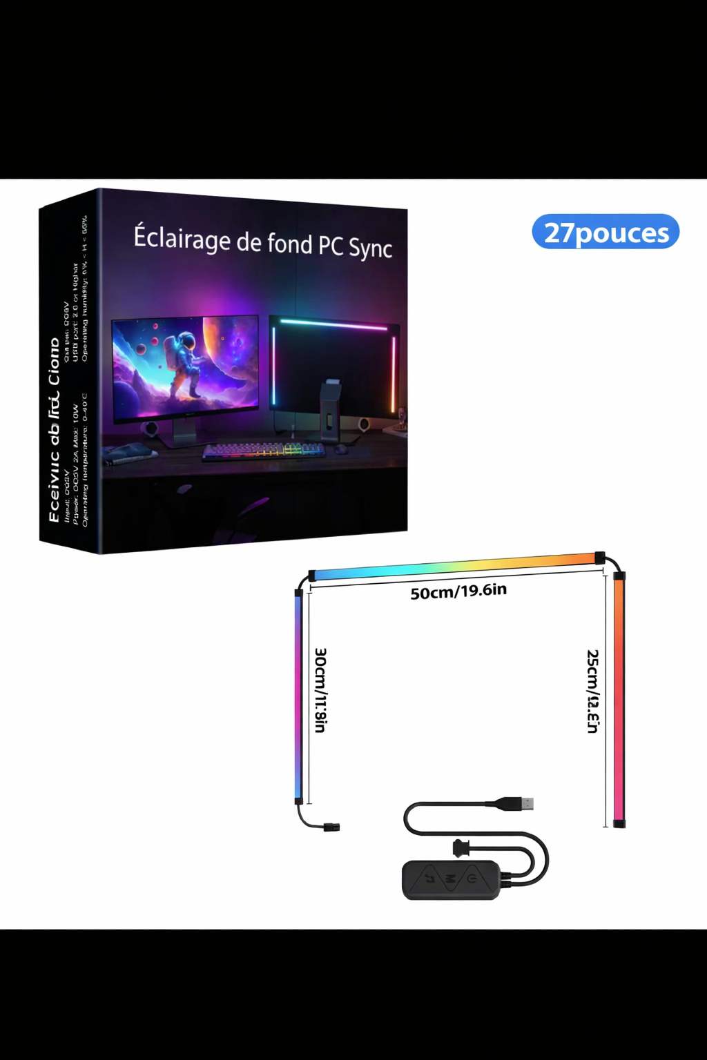 LED RGB Sync pour Écran PC