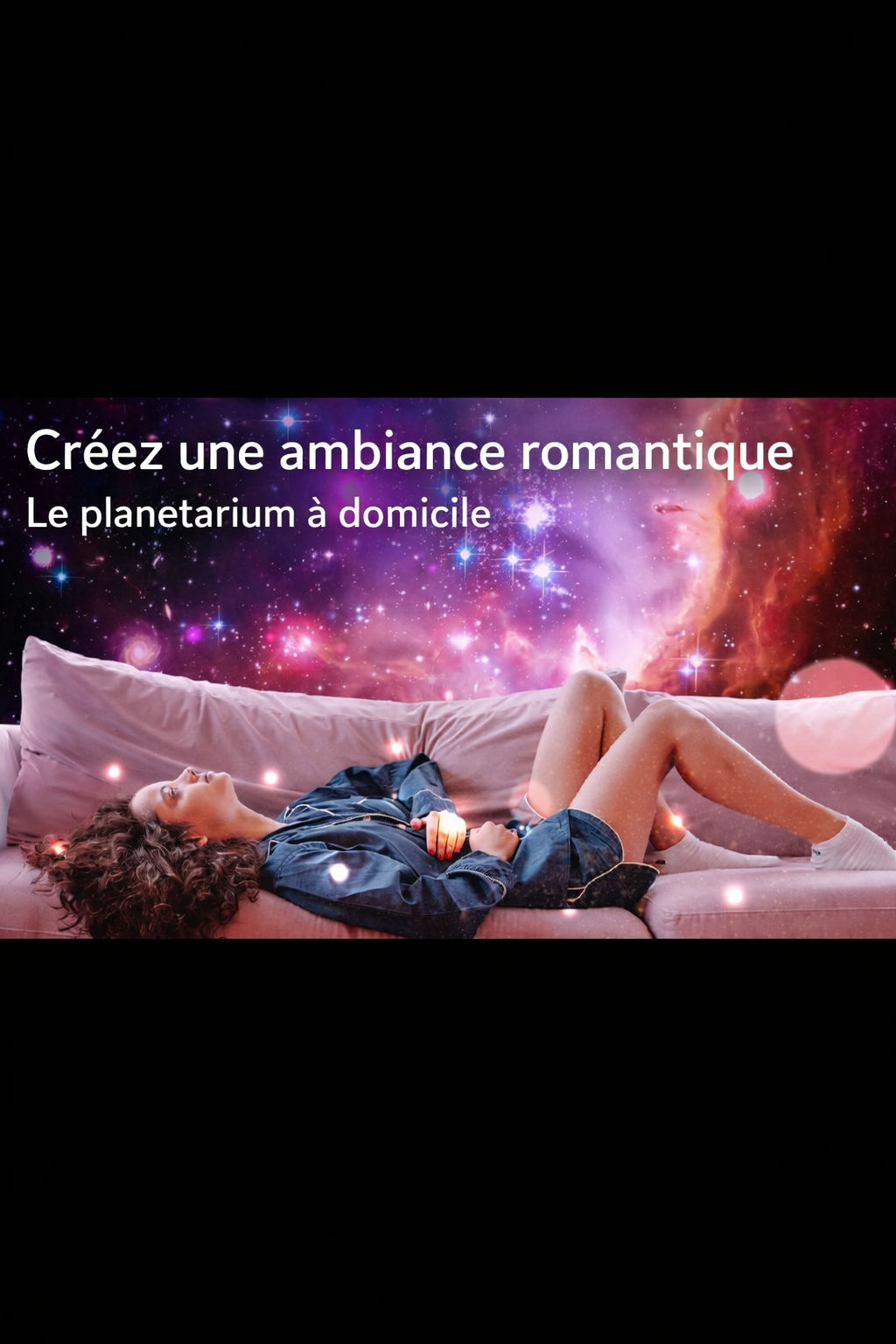 Projecteur Galaxie 360°