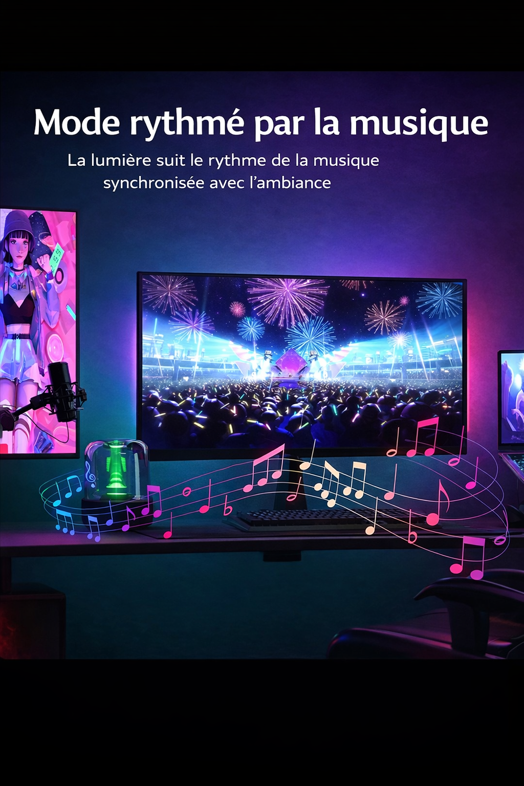 LED RGB Sync pour Écran PC
