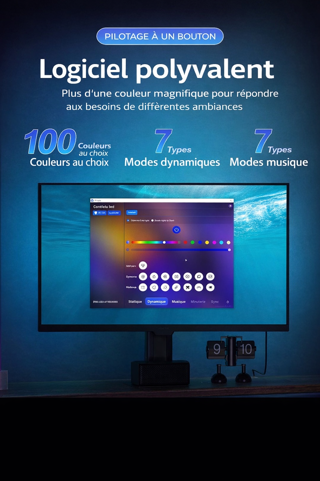 LED RGB Sync pour Écran PC